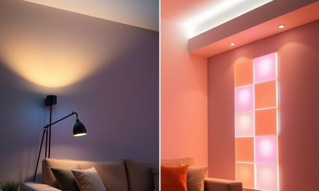 Sceny świetlne w domu: jak zaprojektować i sterować oświetleniem dla komfortu i nastroju