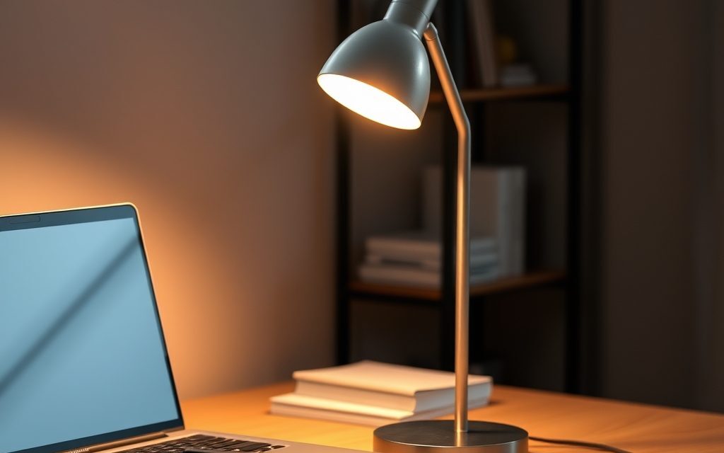 Światło do pracy przy biurku: jak wybrać i ustawić lampę dla komfortu i efektywności