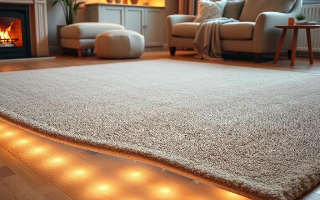 Jak grubość dywanu wpływa na komfort cieplny i efektywność ogrzewania podłogowego
