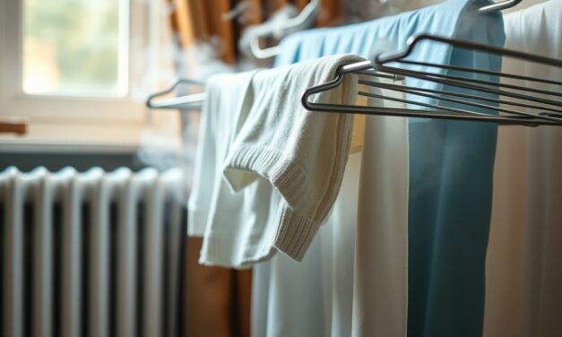 Suszarka na pranie przy grzejniku – kiedy szkodzi zdrowiu i rachunkom, a kiedy warto ją stosować?