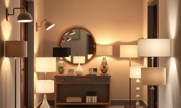 Oświetlenie w przedpokoju: jak połączyć funkcjonalność ze stylem i uniknąć typowych błędów przy wyborze lamp