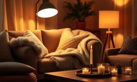 Jak stworzyć wieczorny klimat ciepłem światła i warstwową aranżacją wnętrza