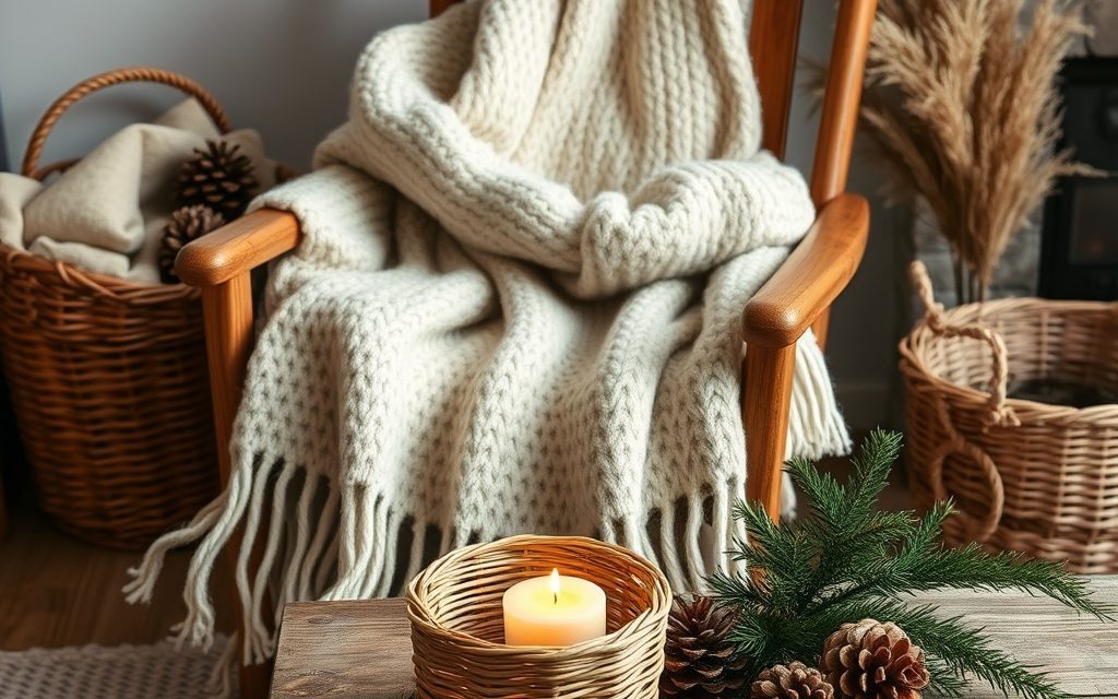 Naturalne dodatki zimowe do domu: jak stworzyć przytulną i ciepłą atmosferę z wykorzystaniem materiałów organicznych