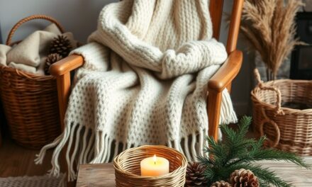 Naturalne dodatki zimowe do domu: jak stworzyć przytulną i ciepłą atmosferę z wykorzystaniem materiałów organicznych
