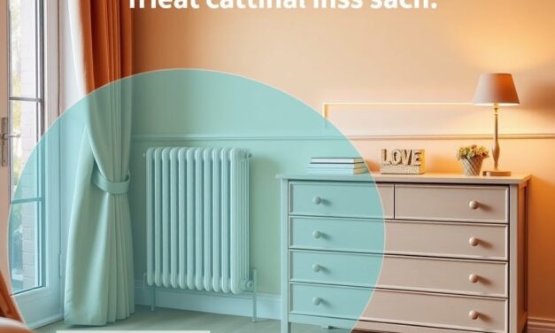 Komoda przy grzejniku: jaka odległość zapewni efektywne ogrzewanie i wygodę użytkowania