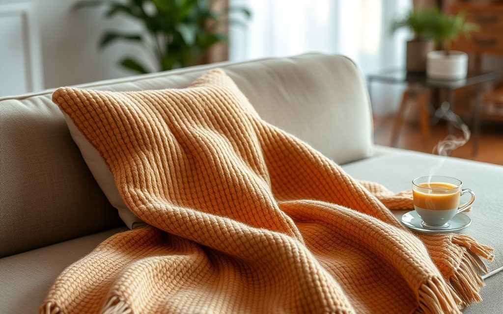 Pledy i koce do salonu: jak wybrać materiał, rozmiar i styl dla komfortu i dekoracji