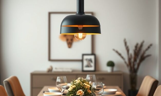 Oświetlenie nad stołem w jadalni: jak dobrać lampę i ustawić ją dla komfortu i stylu