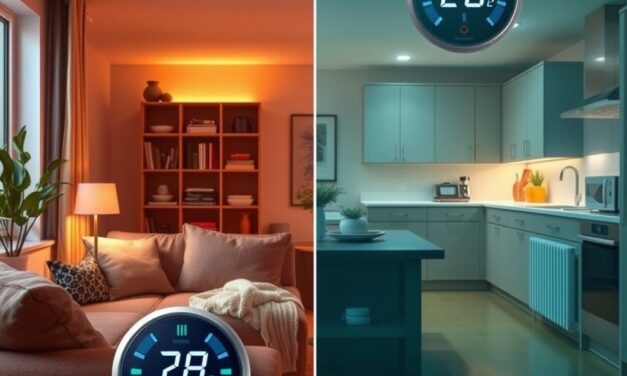 Ustawienie stref w chłodnym mieszkaniu – jak zoptymalizować temperaturę dla komfortu i oszczędności energii