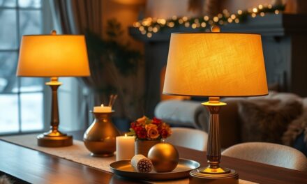 Lampy stołowe zimą: jak stworzyć przytulny klimat dzięki ciepłemu i rozproszonemu światłu