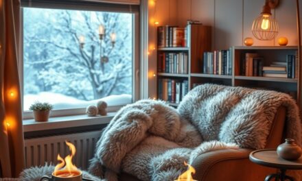 Przytulny kącik do czytania na zimę: jak stworzyć komfortową przestrzeń z ciepłem i stylem