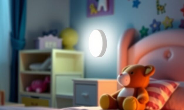 Oświetlenie nocne do pokoju dziecka: jak wybrać bezpieczne i komfortowe światło na noc