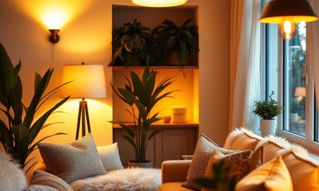Oświetlenie a ciepło wnętrza: jak barwa światła i warstwowy układ tworzą przytulną atmosferę