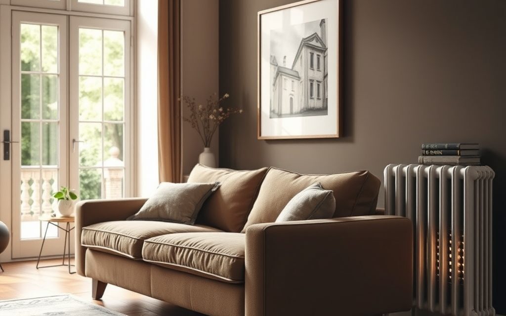 Kanapa przy grzejniku – jak ustawić meble, by nie tracić ciepła i dbać o komfort w domu
