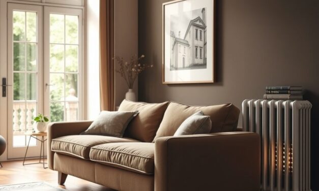 Kanapa przy grzejniku – jak ustawić meble, by nie tracić ciepła i dbać o komfort w domu