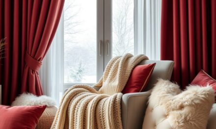 Tekstylia zimowe do domu: jak stworzyć przytulną i stylową aranżację na chłodne dni