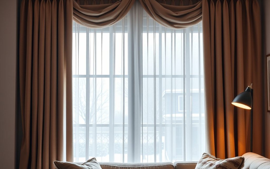 Zasłony na zimę: kiedy grubsze tkaniny naprawdę poprawiają izolację i komfort w domu