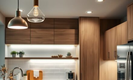 Oświetlenie do kuchni: jak połączyć funkcjonalność z estetyką i uniknąć cieni podczas pracy