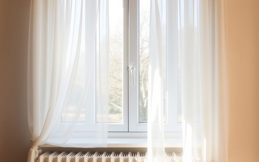 Firany i zasłony przy kaloryferze pod oknem – jak zachować ciepło i styl bez utraty efektywności ogrzewania