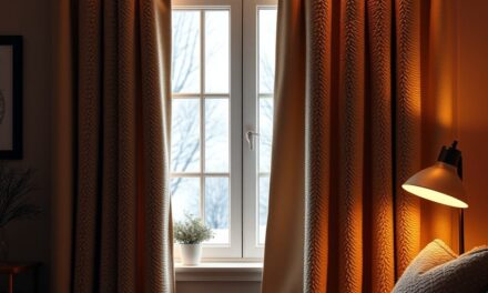 Grube zasłony jako bariera przed chłodem od okna: jak poprawić izolację i komfort cieplny w domu