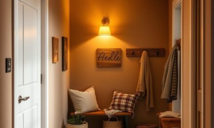 Jak wizualnie ocieplić chłodny przedpokój: kolory, oświetlenie i naturalne materiały dla przytulnej atmosfery