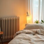 Łóżko przy grzejniku: jak ustawić, by uniknąć przesuszenia i zachować komfort snu