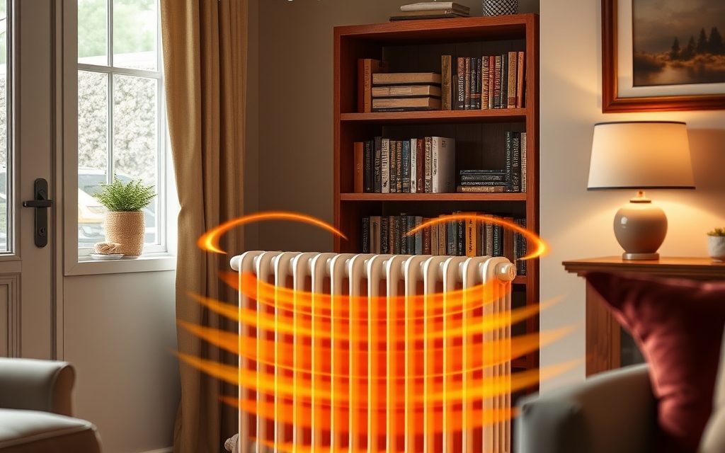 Regał obok grzejnika – jak odległość wpływa na ogrzewanie i komfort w pomieszczeniu