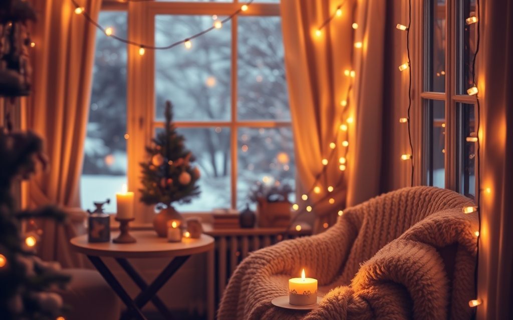 Oświetlenie nastrojowe na zimę: jak stworzyć przytulną atmosferę krok po kroku z bezpiecznymi i kreatywnymi pomysłami