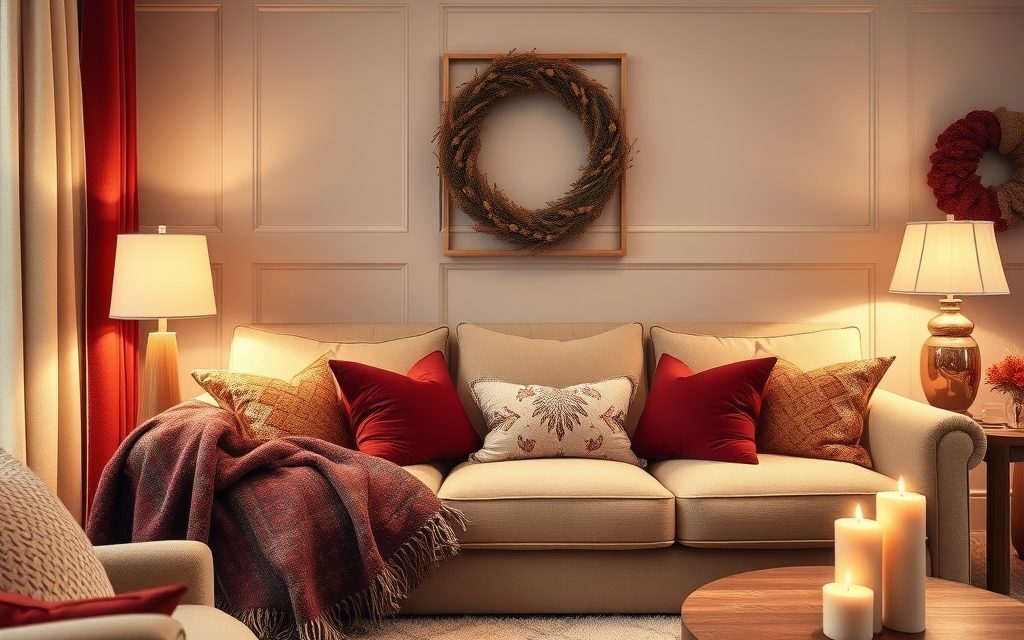 Jak stworzyć przytulny salon na zimę: kolory, oświetlenie i miękkie tekstylia dla prawdziwego ciepła