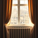 Długie zasłony przy grzejniku – jak nie blokować ciepła i zachować efektywność ogrzewania