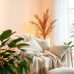 Jak ocieplić białe wnętrze dodatkami: tekstury, kolory i światło dla przytulnej atmosfery