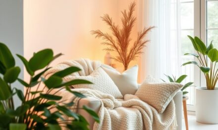 Jak ocieplić białe wnętrze dodatkami: tekstury, kolory i światło dla przytulnej atmosfery