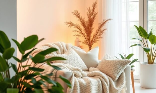 Jak ocieplić białe wnętrze dodatkami: tekstury, kolory i światło dla przytulnej atmosfery