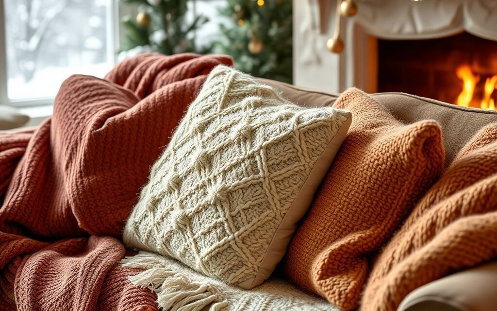 Warstwowanie tekstyliów zimą: jak łączyć faktury i kolory dla przytulnego wnętrza