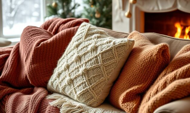 Warstwowanie tekstyliów zimą: jak łączyć faktury i kolory dla przytulnego wnętrza